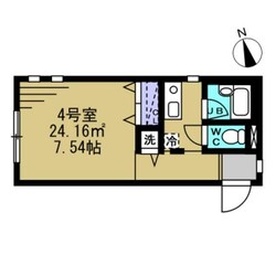 ＭＯＤＵＬＯＲ小金井本町の物件間取画像